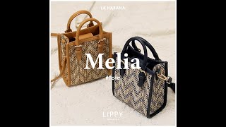 【LIPPY unboxing】Melia．Tote #Navy