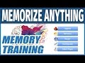 Visual Memory Techniques | Exercise How to Memorize Fast and Easily Memory Training