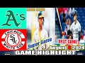 Chicago White Sox Vs. Oakland Athletics 08/06/2024 FULL GAME Highlights | MLB Highlights 2024