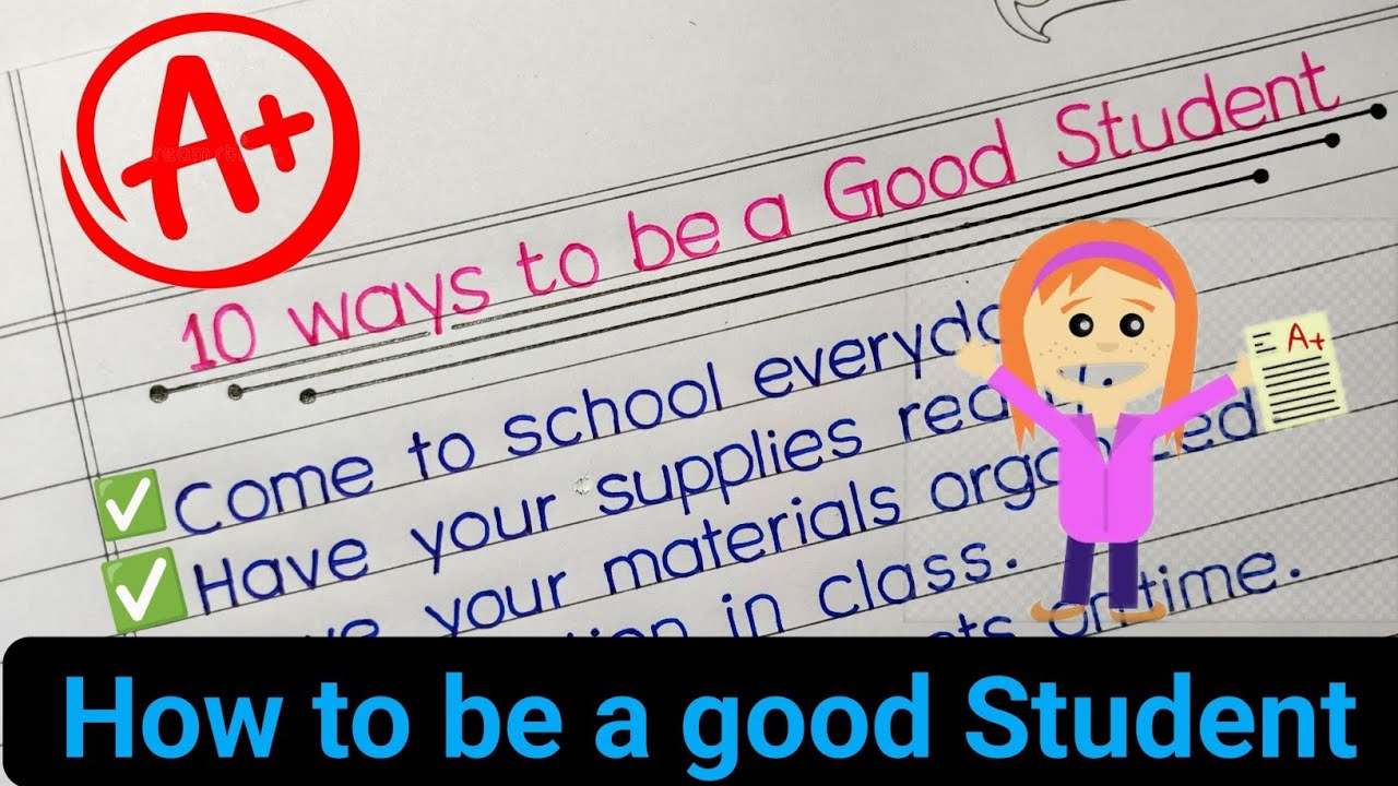 10 Ways To Be A Good Student || How To Be A Good Student || - YouTube