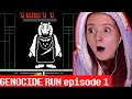 Betraying Goat Mom | First Playthrough Undertale Genocide Run | Episode 1