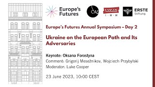 Europe's Futures Annual Symposium 2023 Day 2 Panel 1