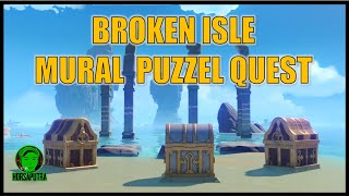 Hidden Quest Broken Isle Mural Puzzle music Genshin impact 1.6