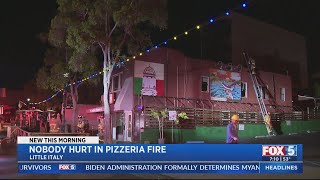 Morning Electrical Fire Scorches Little Italy Pizzeria