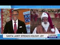 santa larry mall of america s first black santa spreads holiday cheer