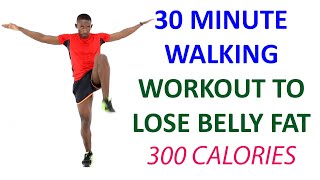 30 Minute Walking Workout to Lose Belly Fat 🔥 Burns 300 Calories🔥 3200 Steps