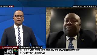 Zimbabwe Elections I Kasukuwere granted right to appeal being barred from contesting the polls