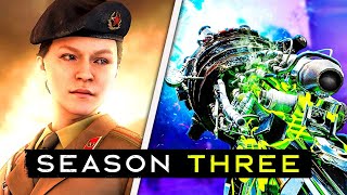 HUGE NEW COLD WAR ZOMBIES SEASON 3 UPDATE: NEW DLC 2 STORY, WONDER WEAPON & MORE!