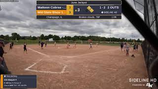 Mid State Blaze 18U vs. Mattoon Cobras - MS (2024.06.08)