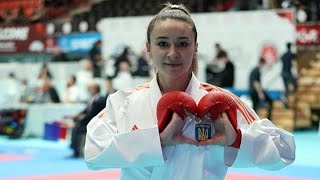 Anzhelika Terliuga dominantly until the final in Gaziantep
