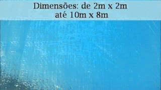 Lona Carreteiro - Pró-Lona Azul -  Demonstrativo - Caxias Top Plásticos