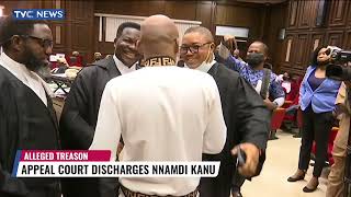 Court Of Appeal Discharges IPOB Leader, Nnamdi Kanu (SEE VIDEO)