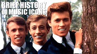 Bee Gees Brief History of Music Icons