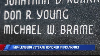 Muhlenberg County veteran honored in Frankfort