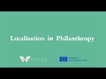 Localisation in Philanthropy