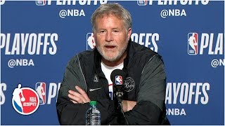 Brett Brown discusses Sixers' brutal Game 7 loss | 2019 NBA Playoffs