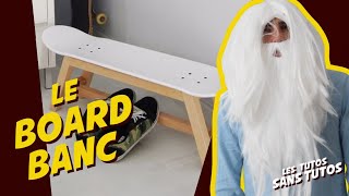 [TUTO DIY] Fabriquer un banc avec des planches de snowboard !