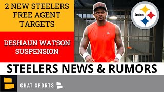 Deshaun Watson Out For A YEAR?!? Steelers Free Agency Rumors On Former Chargers + Connor Heyward