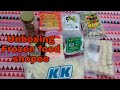 unboxing belanja makanan beku di shopee | belanja Frozen food di shopee