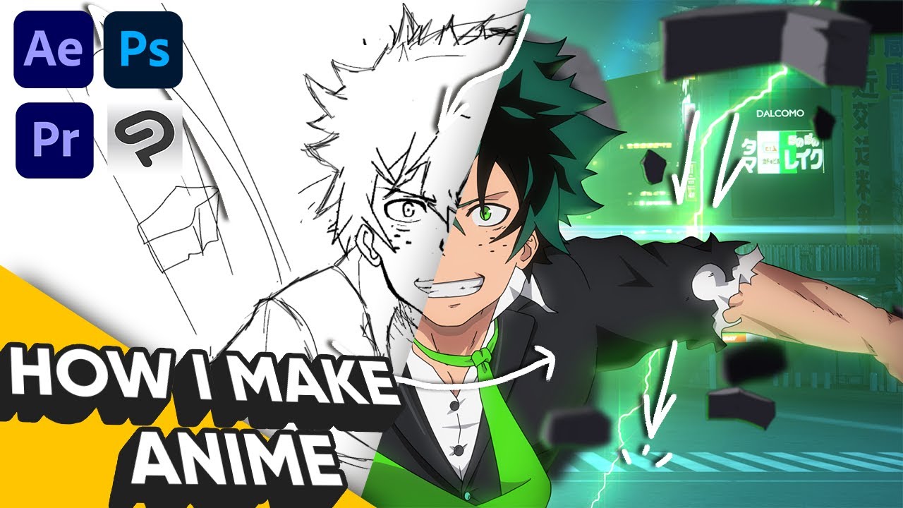 How I Make Anime Animations Youtube