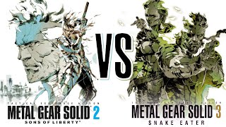 Metal Gear Solid 2 vs Metal Gear Solid 3