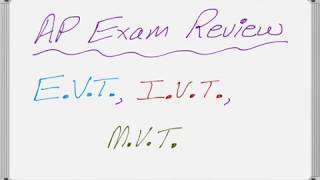 AP Calculus Review Three Theorems You Must Know (EVT, IVT, MVT)