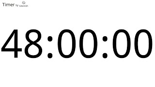48 Hour Countup Timer