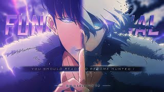 Sung jin woo X Gojo satoru ❄️ - Funk Infernal「AMV/EDIT」4K + Free Alightmotion Preset \u0026 Clips !