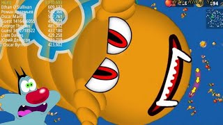 Worms zone.io Pro snake Rank1 gameplay | sap wala game | wormate.io pro worm gameplay | Rắn Săn Mồi