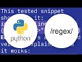 How to input a regex in string.replace?