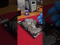How to ruin a hard drive in 10 seconds #hardware #technology #destruction #tech