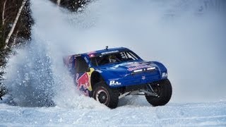 Red Bull Frozen Rush 2013 - Driving a 900-Horsepower truck on snow