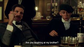 Which one am I talking to? Whose the boss? - Peaky Blinders