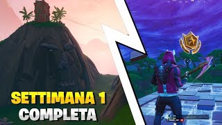 tutti i volti giganti stella segreta settimana 1 completa stagione 8 pazzox - posizione volti giganti fortnite