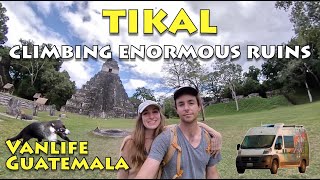 Climbing the Best Ruins in Central America: Guatemala’s Tikal on our Vanlife Tour