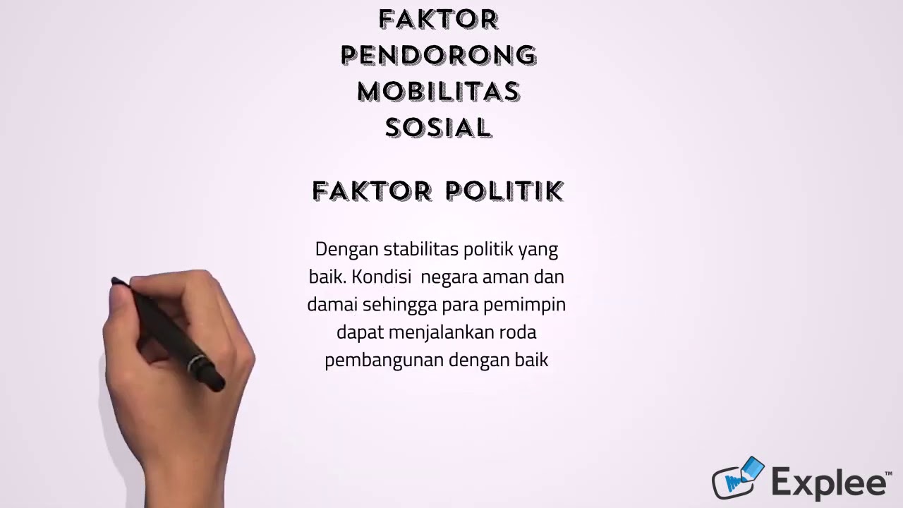 Faktor Pendorong Dan Penghambat Mobilitas Sosial - YouTube