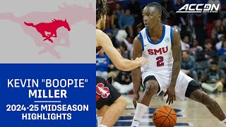 SMU G Boopie Miller Midseason Highlights | 2024-25 ACC Men's Basketball