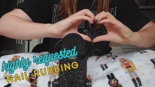 Fast Nail Rubbing ASMR (looped)