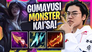 GUMAYUSI IS A MONSTER WITH KAI'SA! - T1 Gumayusi Plays Kai'sa ADC vs Ezreal! | Season 2025