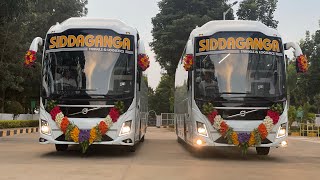 Karnataka’s First | Volvo B8R 9600 |12M  AC Seater |  SiddaGanga Travels | #trending #bus #shorts