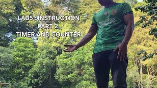 SIMULATION LAB 5: INSTRUCTION (COUNTER & TIMER)