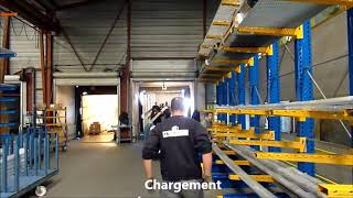 11  Vidéo de chargement et déchargement de marchandises hors normes