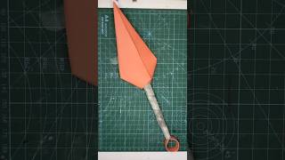 Paper ninja blade 🥷 | paper kunai | paper craft | Naruto blade #shorts #papercraft #diy