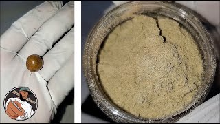 How To Make Dry Sift & Hash Rosin from Trim & Shake (Flashback)