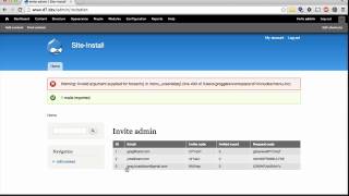Drupal Access Bypass SA-CONTRIB-2013-093 - Invitation Module