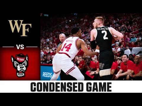 Wake Forest Vs. NC State Condensed Game | 2022-23 ACC Men’s Basketball ...