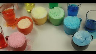 Rainbow Instant Snow Polymer Experiment | Mister C (DIY #1)