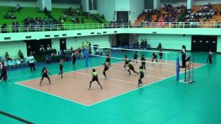 20151021全國運動會室內排球女子組台中市V.S.新北市(1)