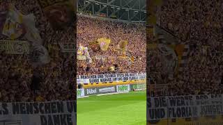 Dynamo Dresden | Die Trommler vom KBlock - RESPEKT 🖤💛🔥 #dynamodresden #dynamo