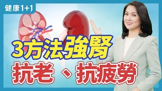 腎系統調養好，內外年輕沒煩惱；中醫養腎有３招，食補、穴道不可少，這時間墊腳尖走路效果好。| 健康1+1 · 直播精選